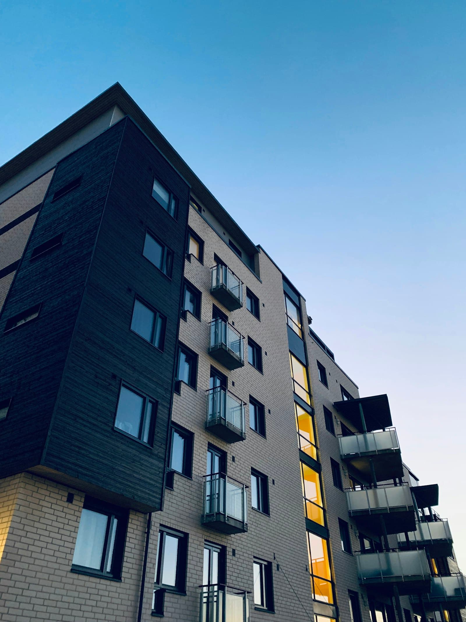Appartementengebouw van een woningcorporatie